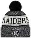 Mütze New Era Bobble Knit Home NFL Oakland Raiders OTC