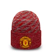 Mütze New Era Oversized Pattern Cuff Manchester United FC Scarlet
