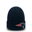 Mütze New Era Team Cuff Knit NFL New England Patriots