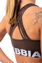 Nebbia Cross Back Sport-BH 410 braun