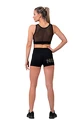 Nebbia Intense Gold Print Shorts 828 schwarz