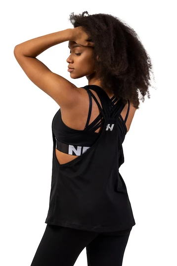 Nike Nike – pro training – e leggings mit überkreuztem design in Schwarz