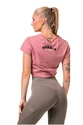 Nebbia Loose Fit &amp; Sporty Crop Top altrosa
