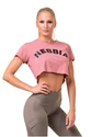 Nebbia Loose Fit &amp; Sporty Crop Top altrosa