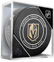 Offizieller Puck des Spiels Inglasco Inc.  Official Game Pucks NHL Vegas Golden Knights