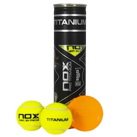 Padelbälle NOX Pro Titanium Balls 4 Pack