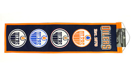 Pennant Winning Streak Heritage Banner NHL Edmonton Oilers