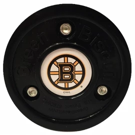 Puck Green Biscuit Boston Bruins Black