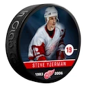 Puck Inglasco NHL Steve Yzerman 19