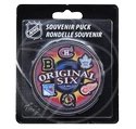 Puck Sher-Wood Original Six NHL Six Teams