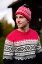 Pullover Ulvang  Marius Round Neck New Navy/Ulvang Red