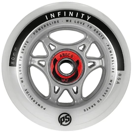 Rollen mit Lager Powerslide Infinity RTR 80 mm / 85A, ABEC 9