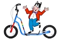 Roller Yedoo Ctyrlistek Maxi + Fahrradklingel Yedoo