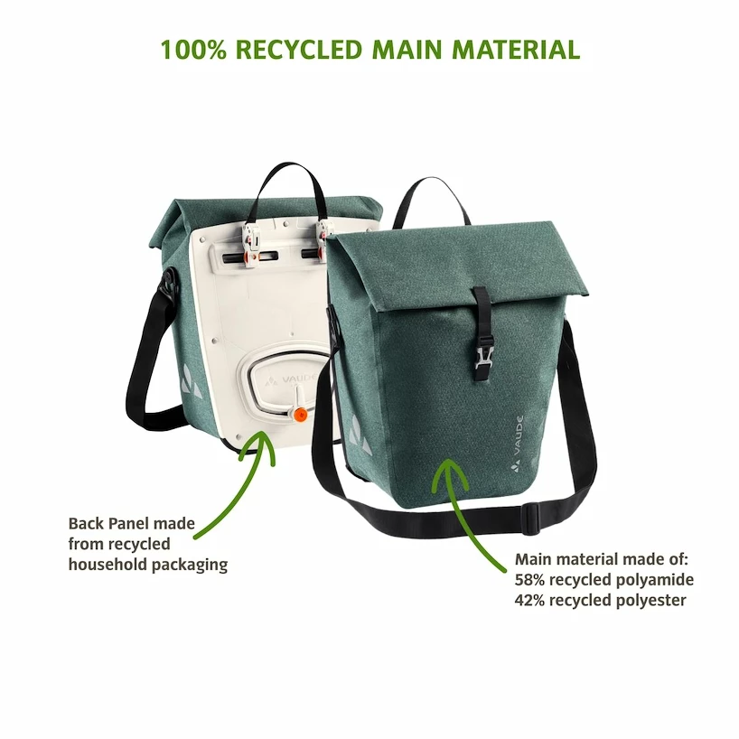 Ruckentragetasche VAUDE ReCycle Back Single black
