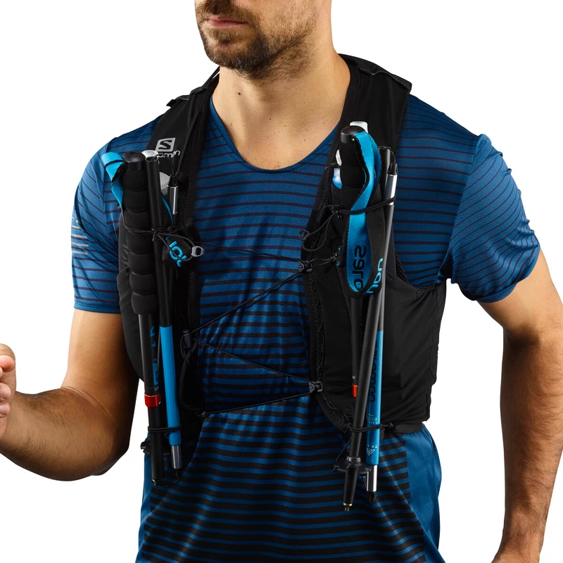 Laufweste Salomon ADV Skin 12 Set Black Sportega