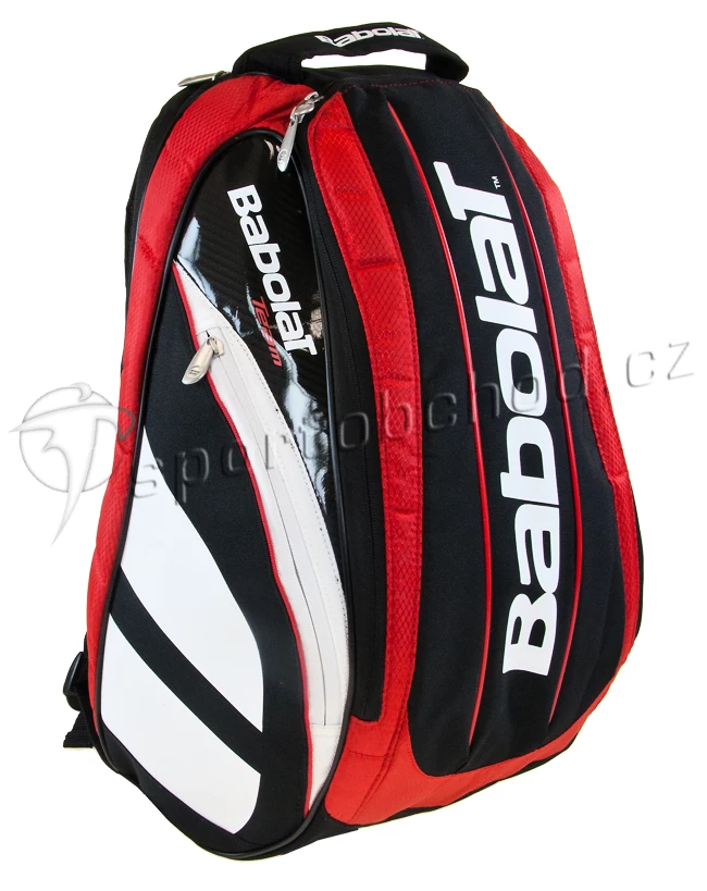Schlagerrucksack Babolat Team Line Backpack Red 12 Sportega