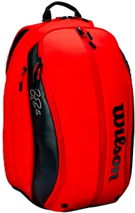 Schlägerrucksack Wilson  Federer DNA Backpack Red 2020