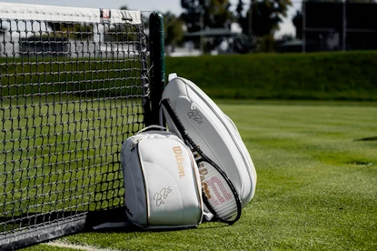 Schlägerrucksack Wilson Federer DNA Backpack White
