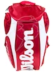 Schlägerrucksack Wilson Tour LG Backpack Red/White ´13