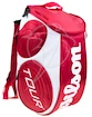Schlägerrucksack Wilson Tour LG Backpack Red/White ´13