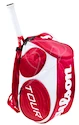 Schlägerrucksack Wilson Tour LG Backpack Red/White ´13