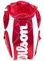 Schlägerrucksack Wilson Tour LG Backpack Red/White ´13