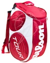 Schlägerrucksack Wilson Tour LG Backpack Red/White ´13