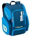 Schlägerrucksack Wilson Tour V Backpack Blue