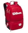 Schlägerrucksack Wilson Tour V Backpack Medium Red/White