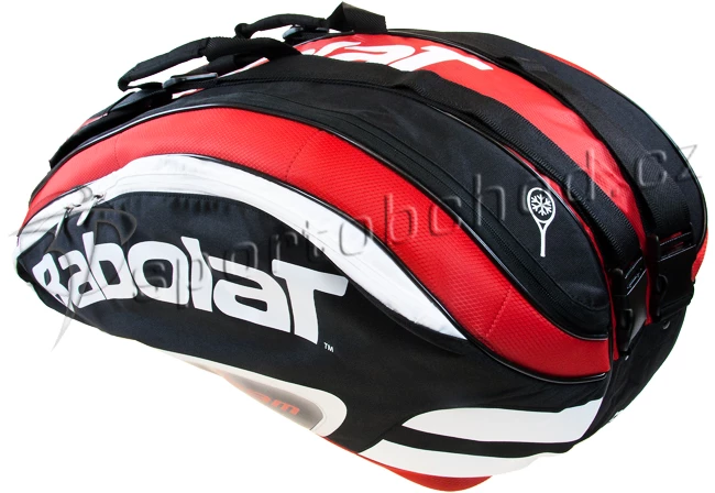 Schlagertasche Babolat Team Line Racket Holder X9 Red 12