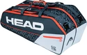 Schlägertasche Head Core 6R Combi Grau/Orange 2020