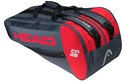 Schlägertasche Head  Core 9R Supercombi Anthracite/Red