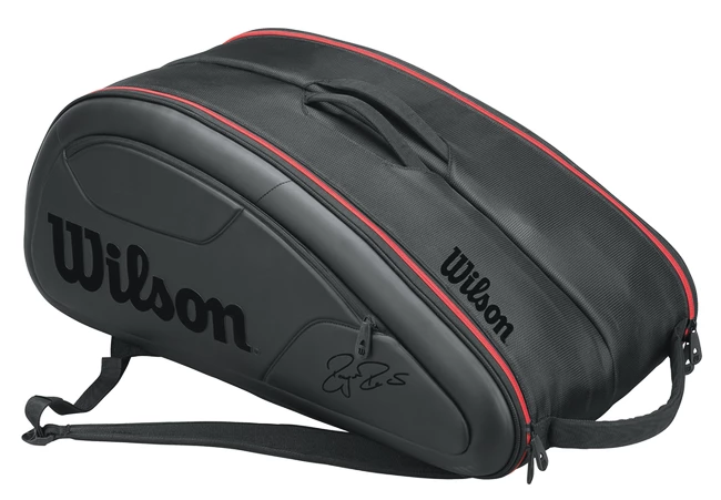 Wilson federer dna 12 pack black cheap