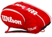 Schlägertasche Wilson Mini Tour 6 Bag Red