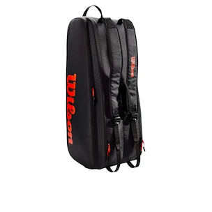 Schlägertasche Wilson TOUR 6 Pack Red/Black