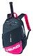 Schlägerrucksack Head Elite Backpack Antracite/Pink