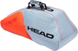 Schlägertasche Head Radical 9R Supercombi Grey/Orange