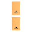 Schweißbänder adidas Tennis Wristband Large Light Orange (2 St.)