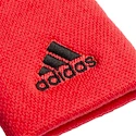 Schweißbänder adidas Tennis Wristband Large Red/Black (2 St.)