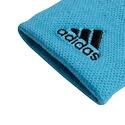 Schweißbänder adidas Tennis Wristband Small Blue/Black (2 St.)