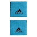 Schweißbänder adidas Tennis Wristband Small Blue/Black (2 St.)