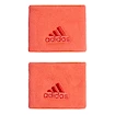 Schweißbänder adidas Tennis Wristband Small Red (2 St.)
