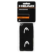 Schweißbänder Head Wristband 2.5" Black (2 St.)