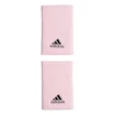 Schweißband adidas Tennis Wristband Large Pink/Navy (2 St.)