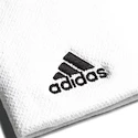 Schweißband adidas Tennis Wristband Large White/Black (2 St.)