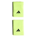 Schweißband adidas  Tennis Wristbands Large Lucid Lemon