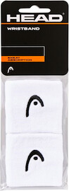 Schweißbänder Head Wristband 2.5" White (2 St.)