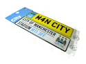 Set 2 St. Straßenschild Manchester City FC