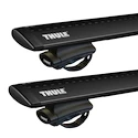 Set Thule - Fußsatz 775 + WingBar 969 Black