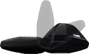 Set Thule - Fußsatz 775 + WingBar EVO 7112 Black